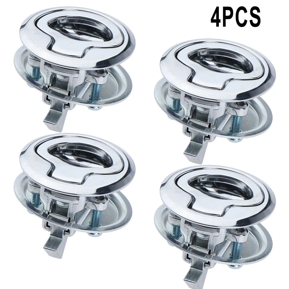 Latch for Marine Boat Hatches, Bait Wells, Cabinet Doors (Universal)