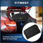 Cargo Cover for Nissan Kicks (2025–2026) Rear Trunk Shade Black