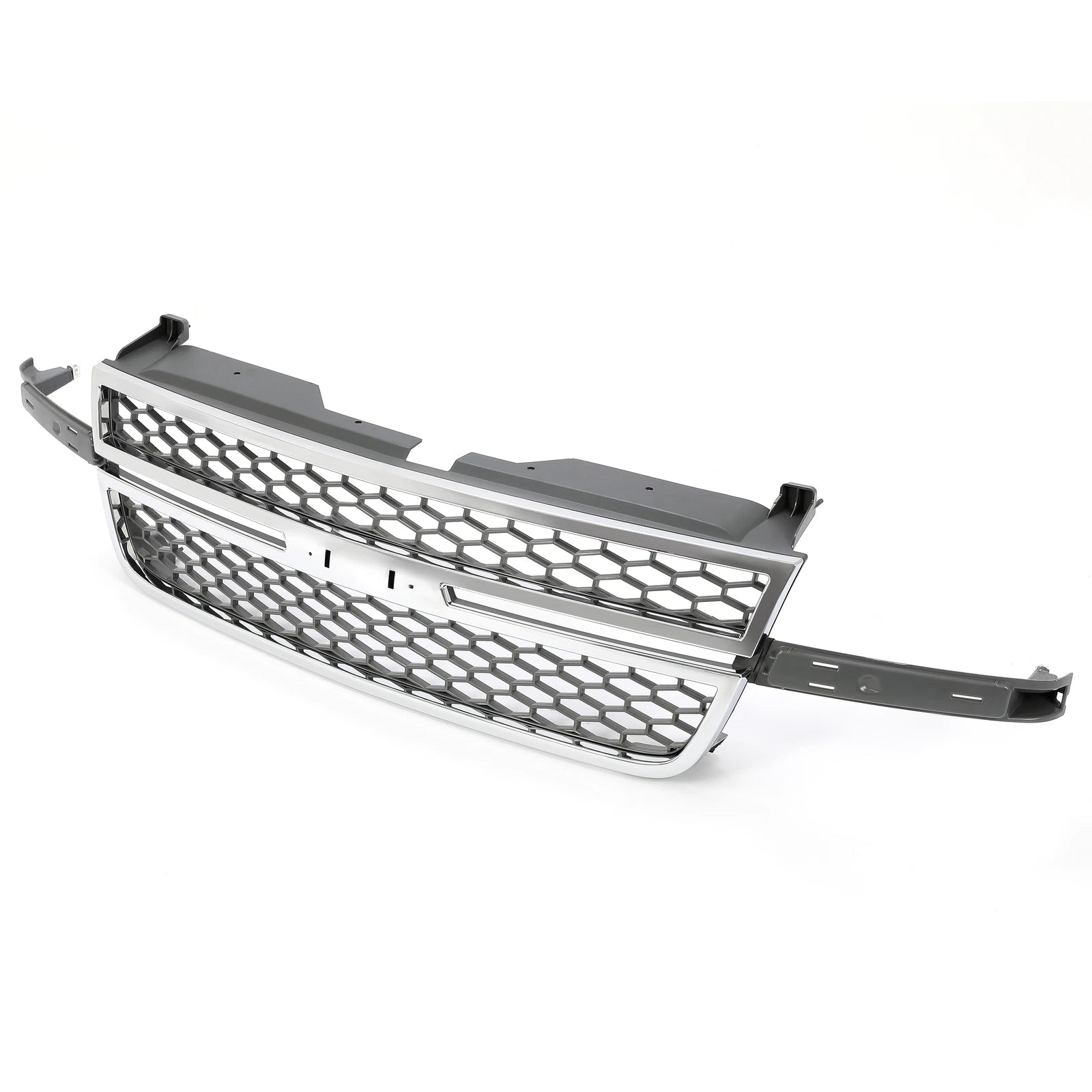 Chrome Honeycomb Grille for Chevrolet Silverado 1500 2500 3500 HD (2003–2007)