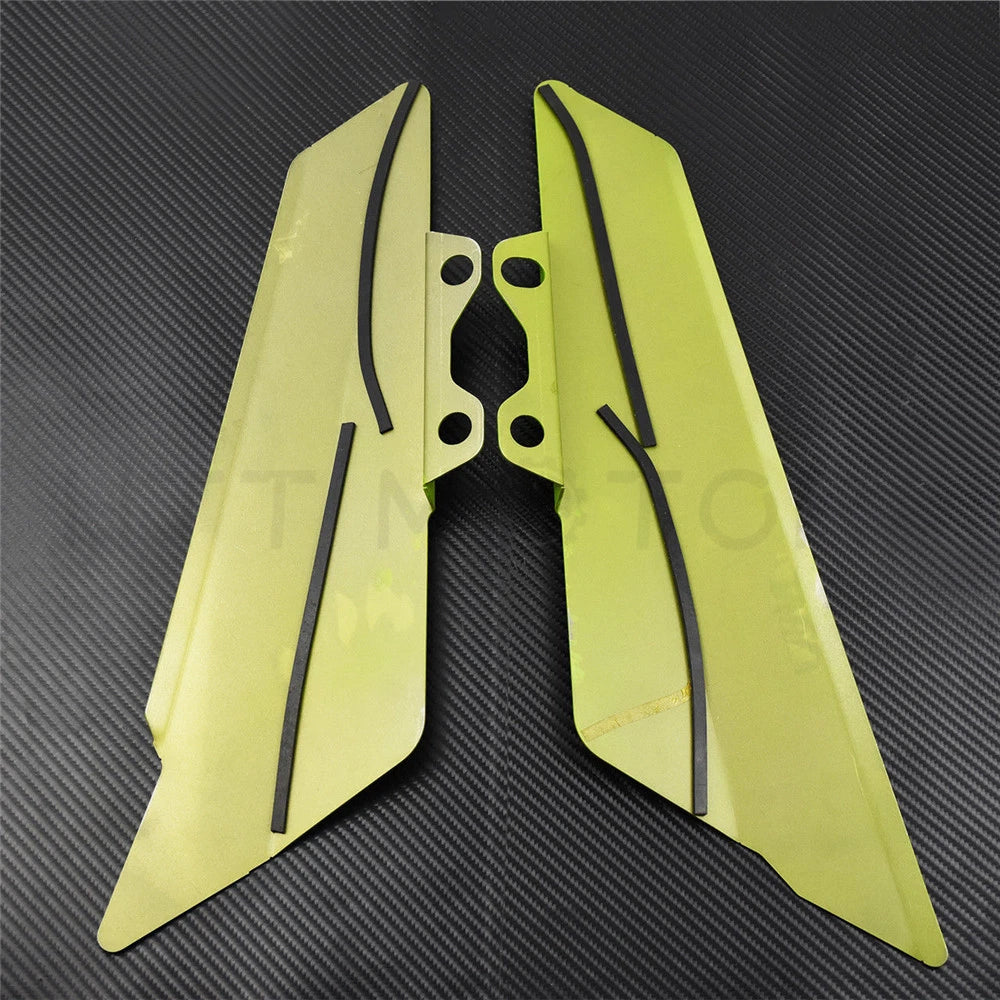 CNC Fairing Side Panel Cover Plate Set for Kawasaki Z900 ABS (2017) Green