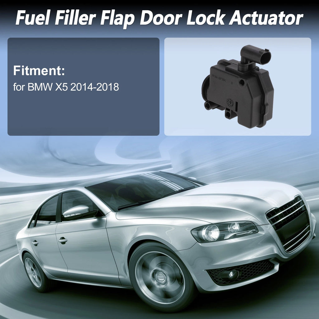 Fuel Filler Flap Door Latch Lock Actuator Motor for BMW X5 (2014–2018) 67117270792