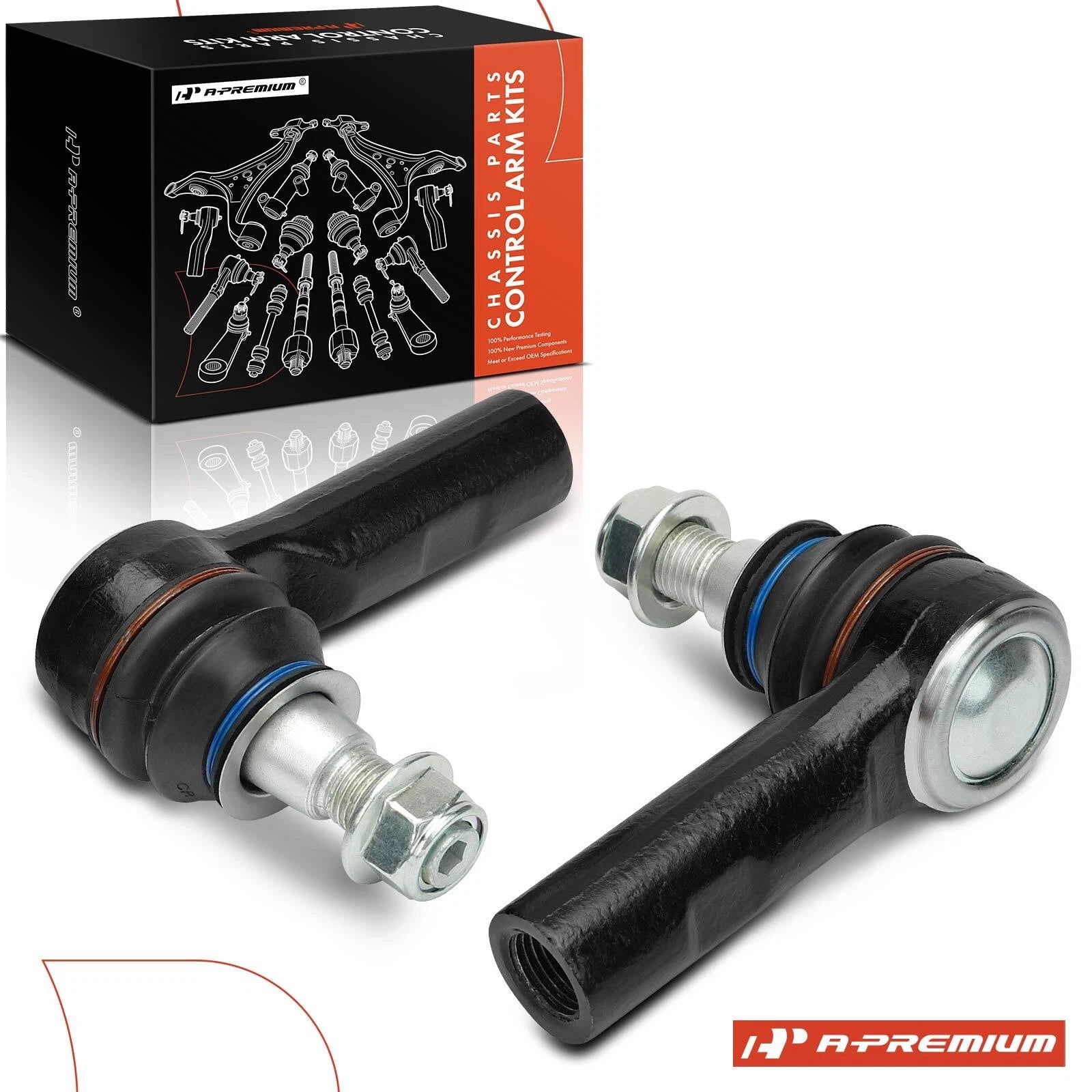 2X Front Outer Tie Rod Ends for Mercedes-Benz Sprinter 2500 3500 (2007–2018)