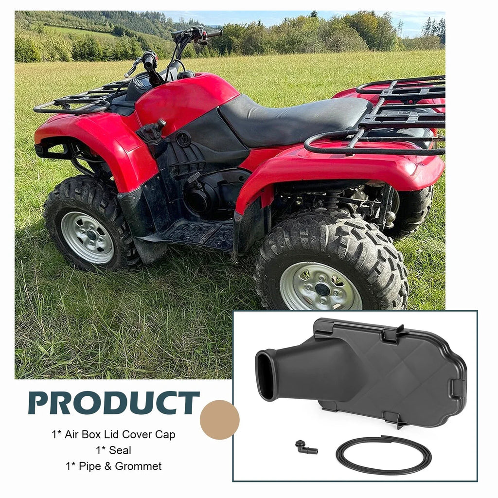 Top Upper Airbox Air Intake Filter Box Cover for Yamaha Grizzly 660 (2002–2008)