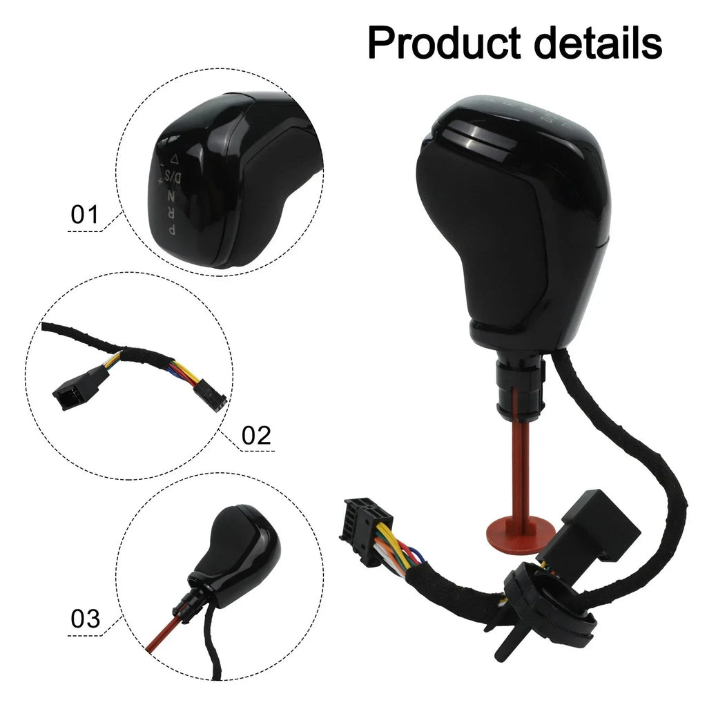 LED Gear Shift Knob Lever HeadBall for Golf 6 7