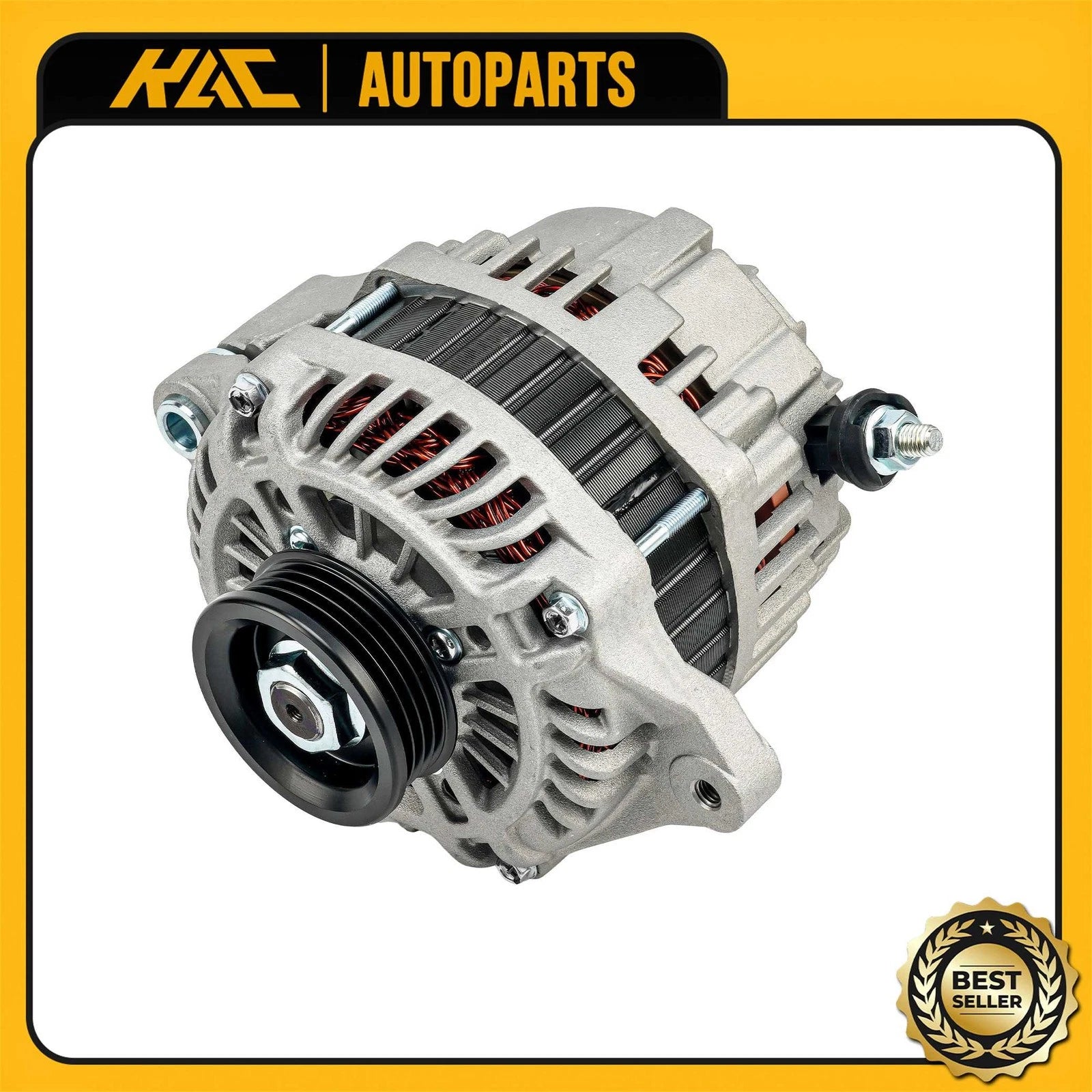 Alternator for Suzuki Grand Vitara (2006–2008) 115A 12V CW 4-Groove Pulley