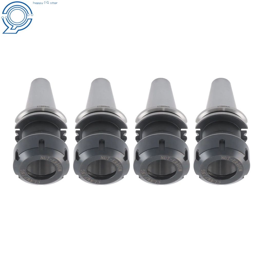 4 Piece Collet Chuck Set CAT40 ER40 for Precision Machining (20000 RPM)