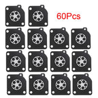 60Pcs Carburetor Metering Diaphragm for ZAMA C1U A015010 Chainsaw