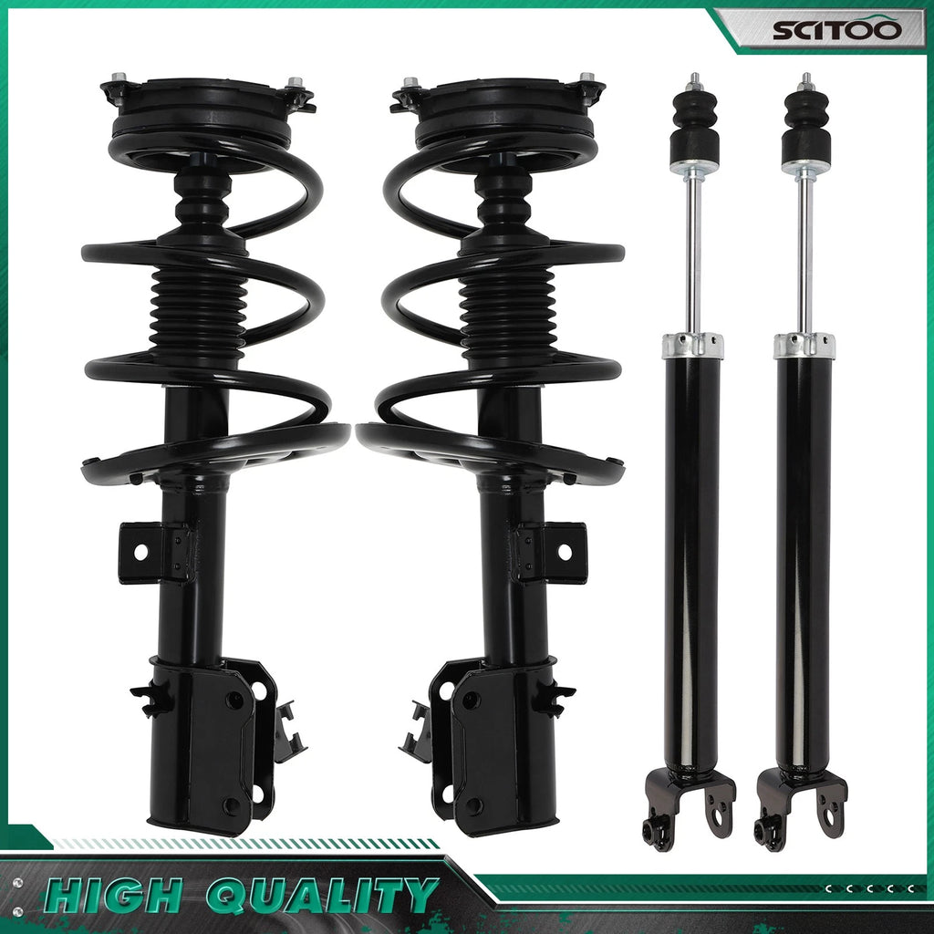 Set of 4 Struts Spring + Shock Absorber for Nissan Altima (2013–2018)