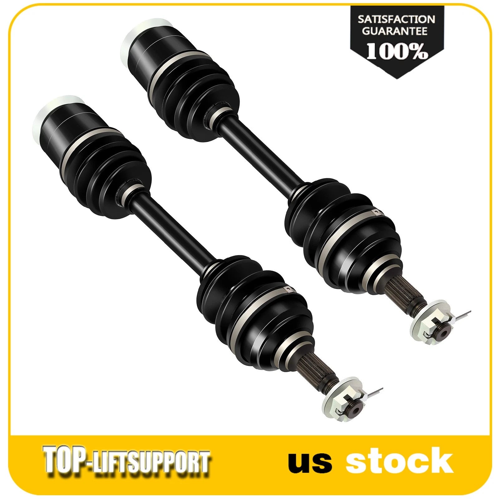 2X Front CV Axle Assembly for Arctic Cat 250 300 400 500