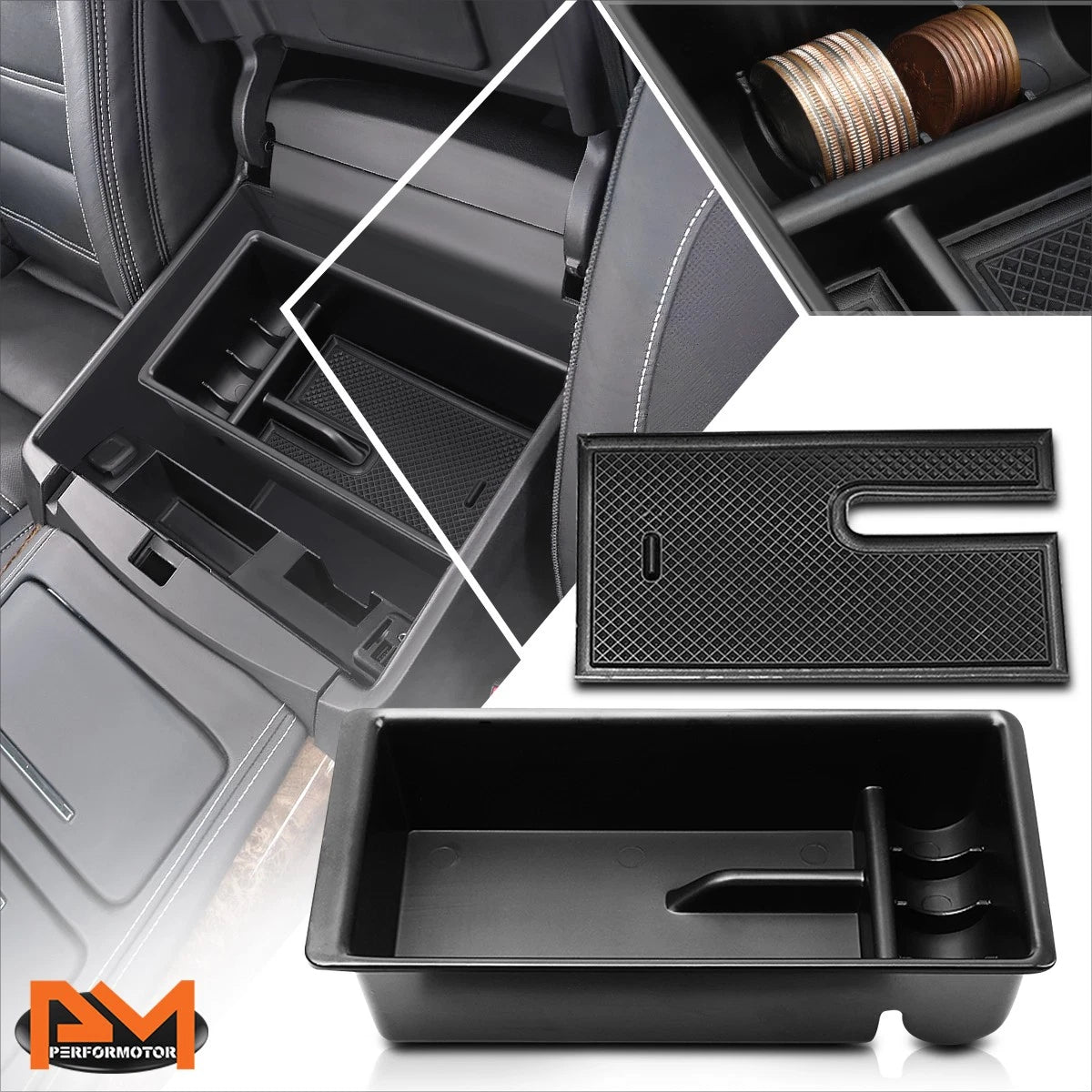 ABS Center Console Storage Box for Tacoma (2016–2018)
