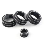 Black AC Climate Control Knob Ring Cover for Honda Civic CR-V (2023–2024)