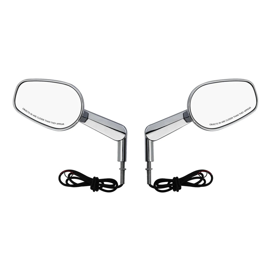 Rearview Mirrors LED Turn Signals for Harley VRSCF VRod (2009 - 2017)