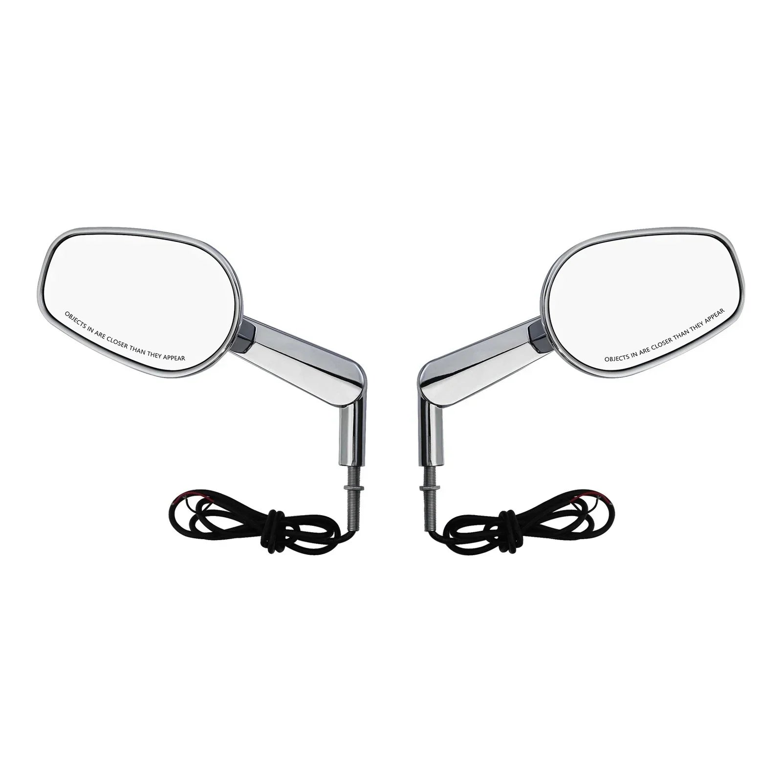 Rearview Mirrors LED Turn Signals for Harley VRSCF VRod (2009 - 2017)