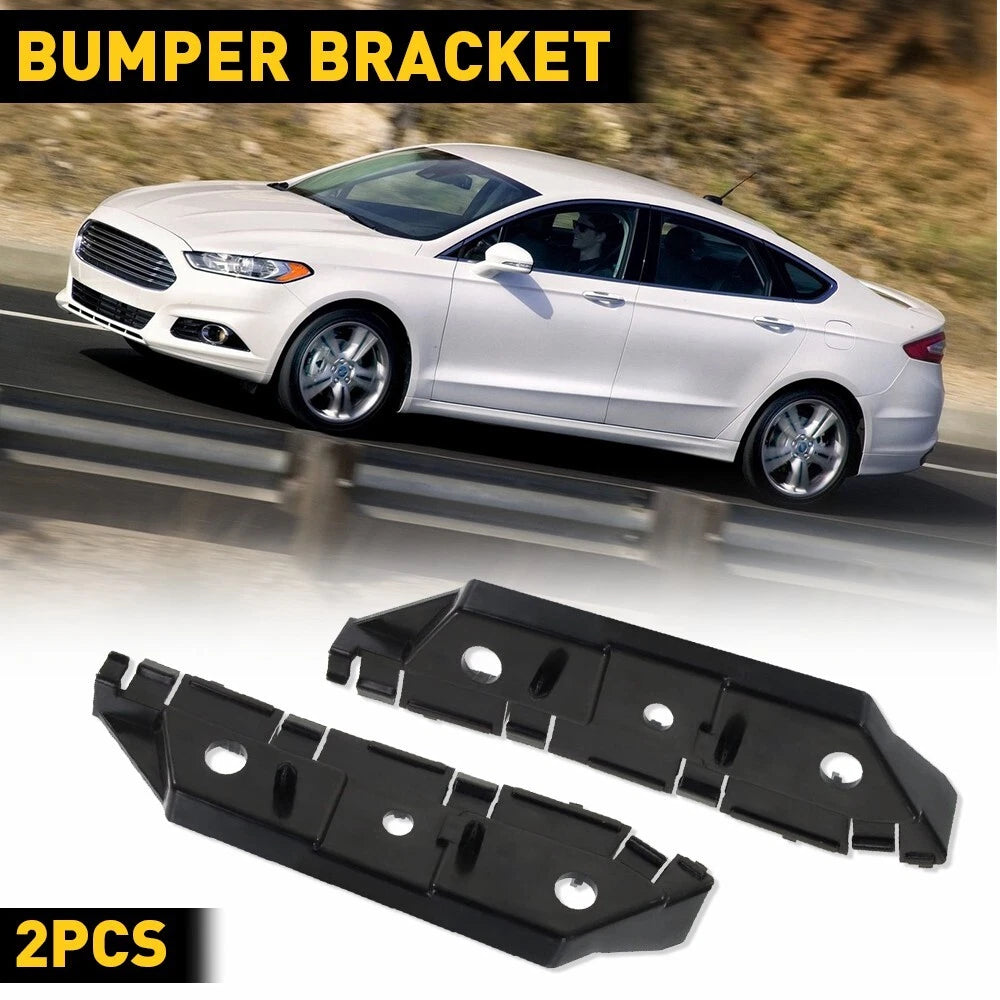 Set of 2 Front Bumper Support Brackets for Ford Fusion SE (2013-2016)