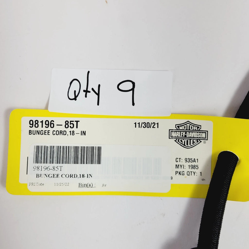 2X 18" Bungee Cord for Harley-Davidson (98196-85T)