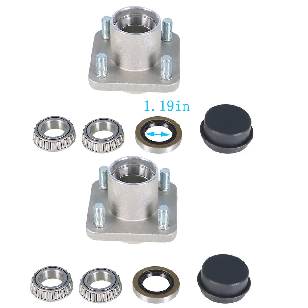 2X Front Wheel Hub for EZGO Golf Carts (2001–Present)