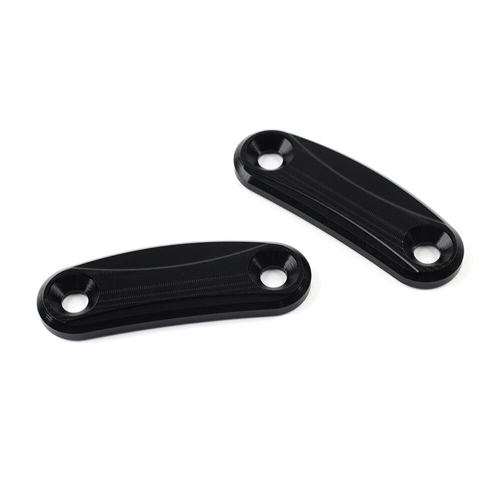 Rearview Mirror Block Off Base Plates Cover for Kawasaki ZX-10R (2011–2015)