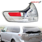 Driver Left Side Outer Tail Light for Toyota Sienna (2011–2015)