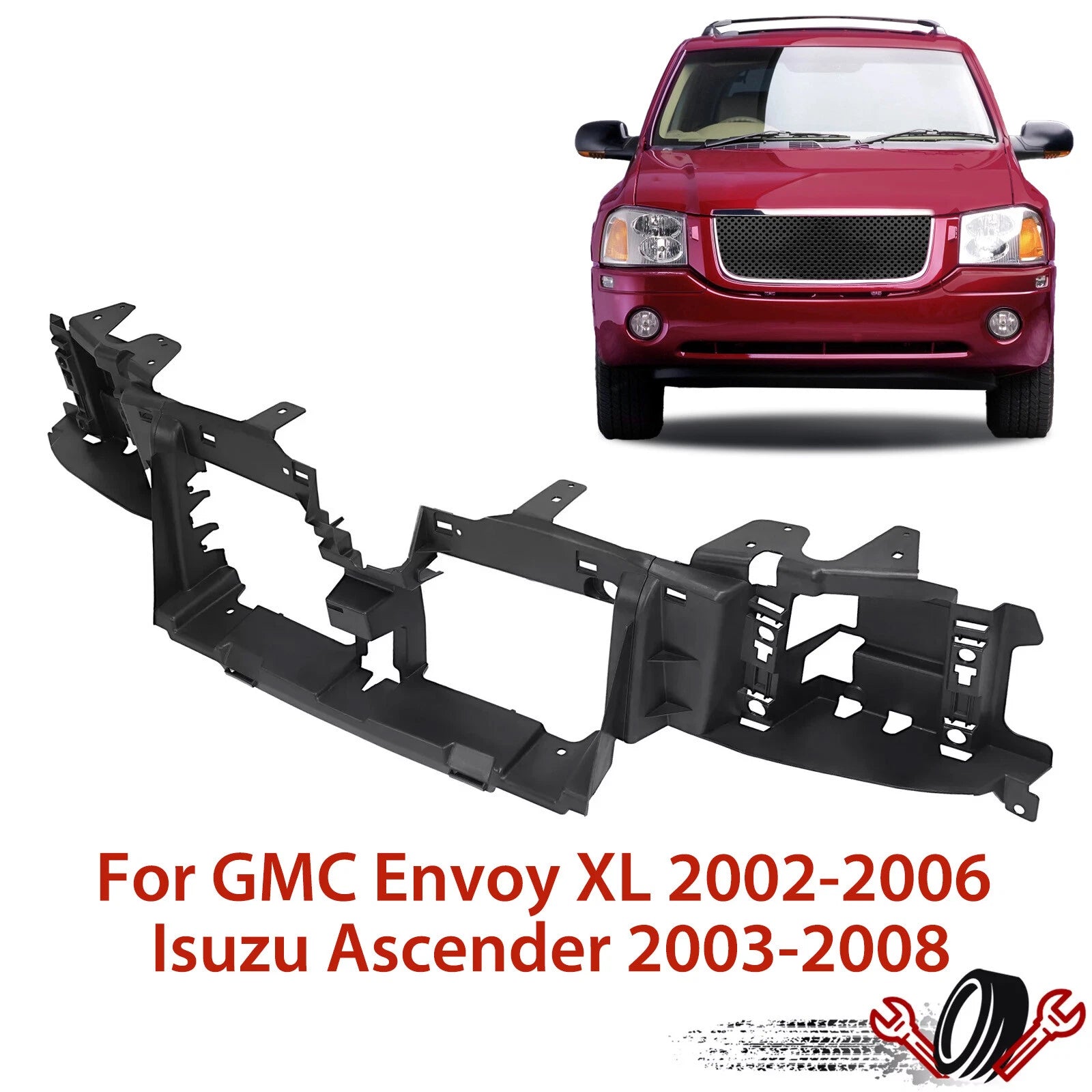 Headlight Header Panel for GMC Envoy (2002–2009)