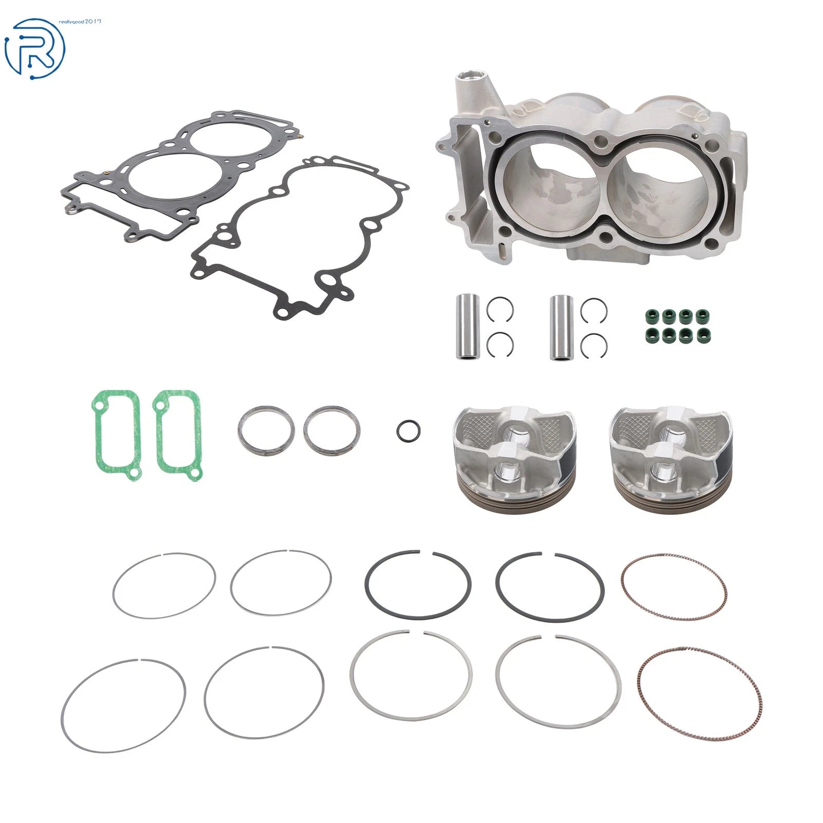 Engine Cylinder Gasket Piston Repair Kit for Polaris RZR 900 (2015–2020)