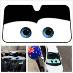 Cute Eye Folding Sun Shade Windshield Cover for Car (Universal Fit)