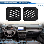 Air Condition Outlet Vent Trim Cover Frame for Ford Maverick (2022–2023)