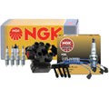 NGK DIS Ignition Coil Wires & G-Power Platinum Spark Plugs Kit for Mazda 626 (1998–2002)