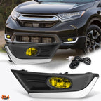Fog Lights with Chrome Bezel & Switch for Honda CR-V (2017–2018)