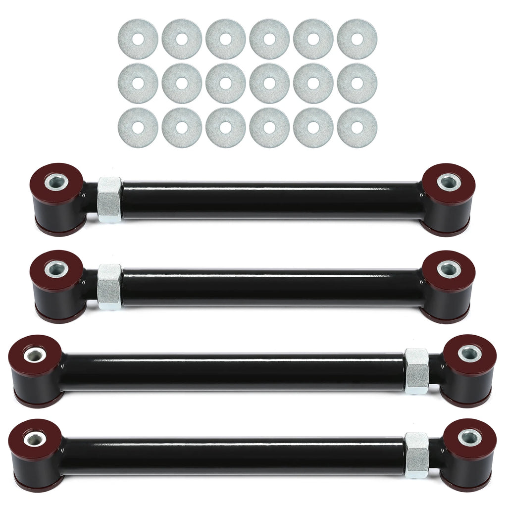 Set of 2 Adjustable Front Upper Lower Control Arms for Dodge Ram (1994–2009)