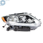 Chrome Headlight for Nissan Rogue (2014–2016) Halogen Clear Lens Right