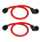 2X Spark Plug Wires for Harley-Davidson Road King, Electra Glide, Street Glide (1999–2009)