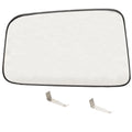 Heated Driver Mirror Glass for Ford Edge, MKX (2007–2008) with Backing Plate
