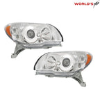 Projector Headlights for Toyota 4Runner (2006–2009) Chrome Left+Right