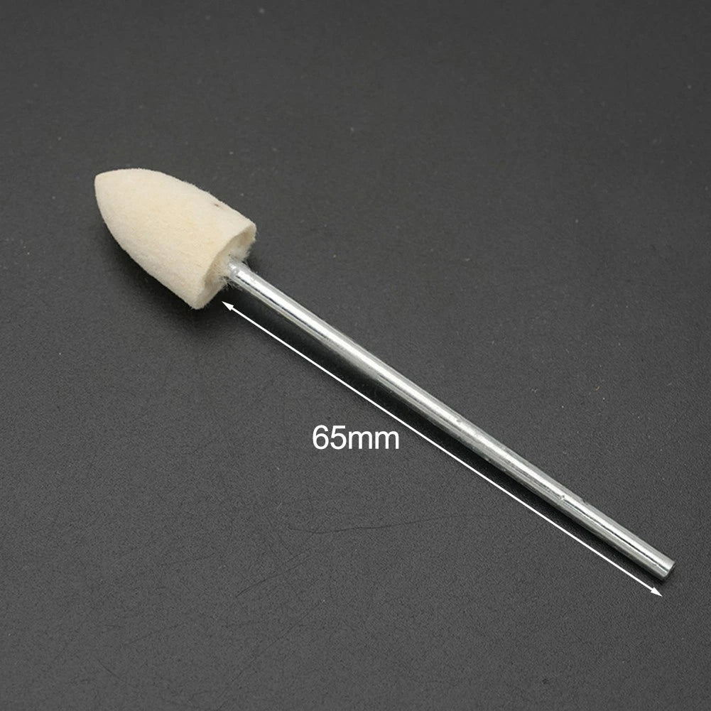 12 Pack Wool Grinding Heads for Rotary Polishing and Grinding