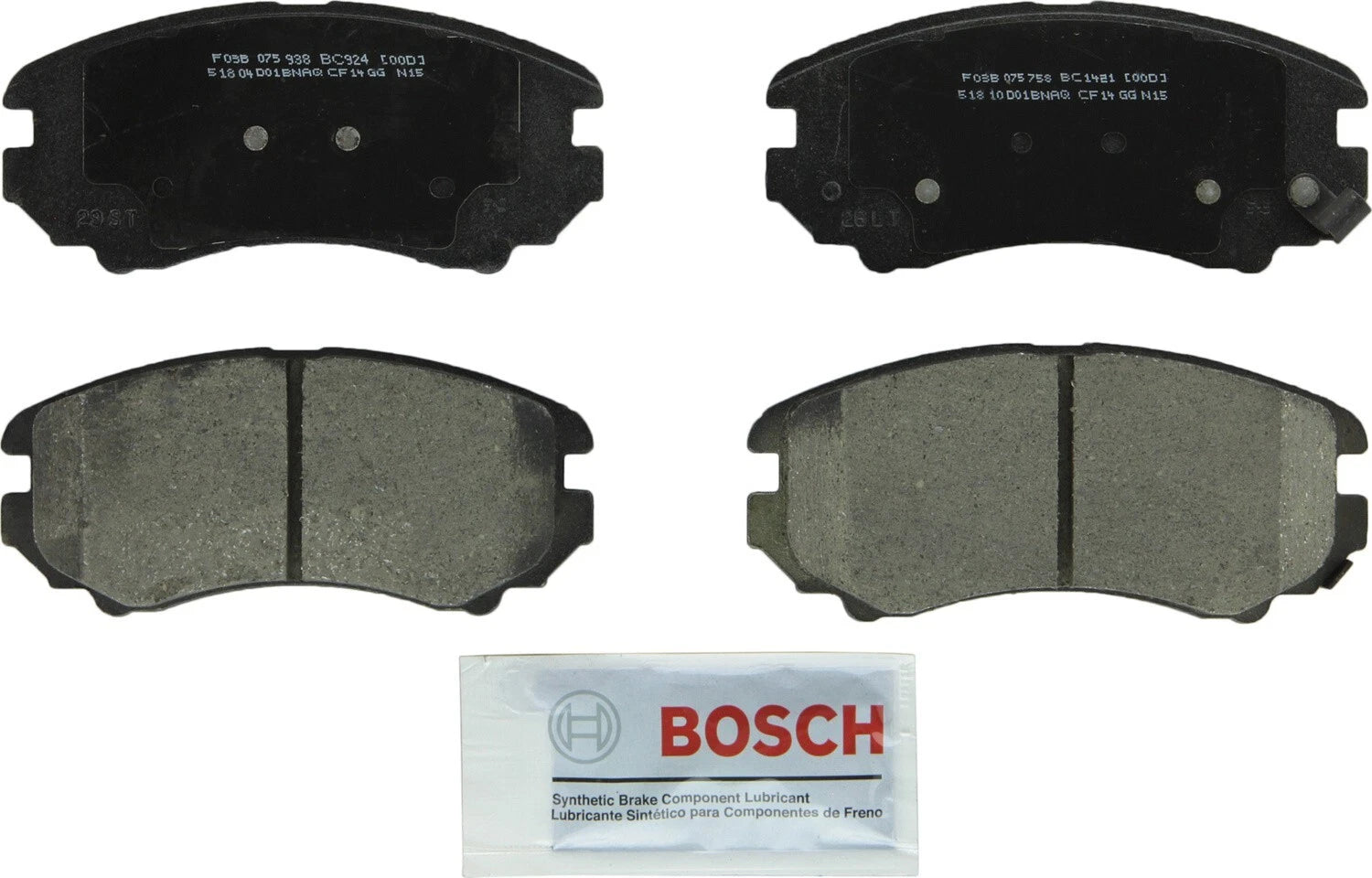 Front Brake Kit 321mm Drilled Disc Rotors & Bosch Ceramic Pads for Buick Chevy GMC
