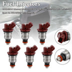 6PCS Fuel Injectors 37001 for Mercury Outboard Mariner (75-225)