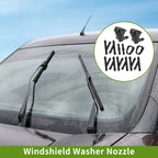 Windshield Washer Nozzle w/ Hose Connector for GMC (No. 15247800)