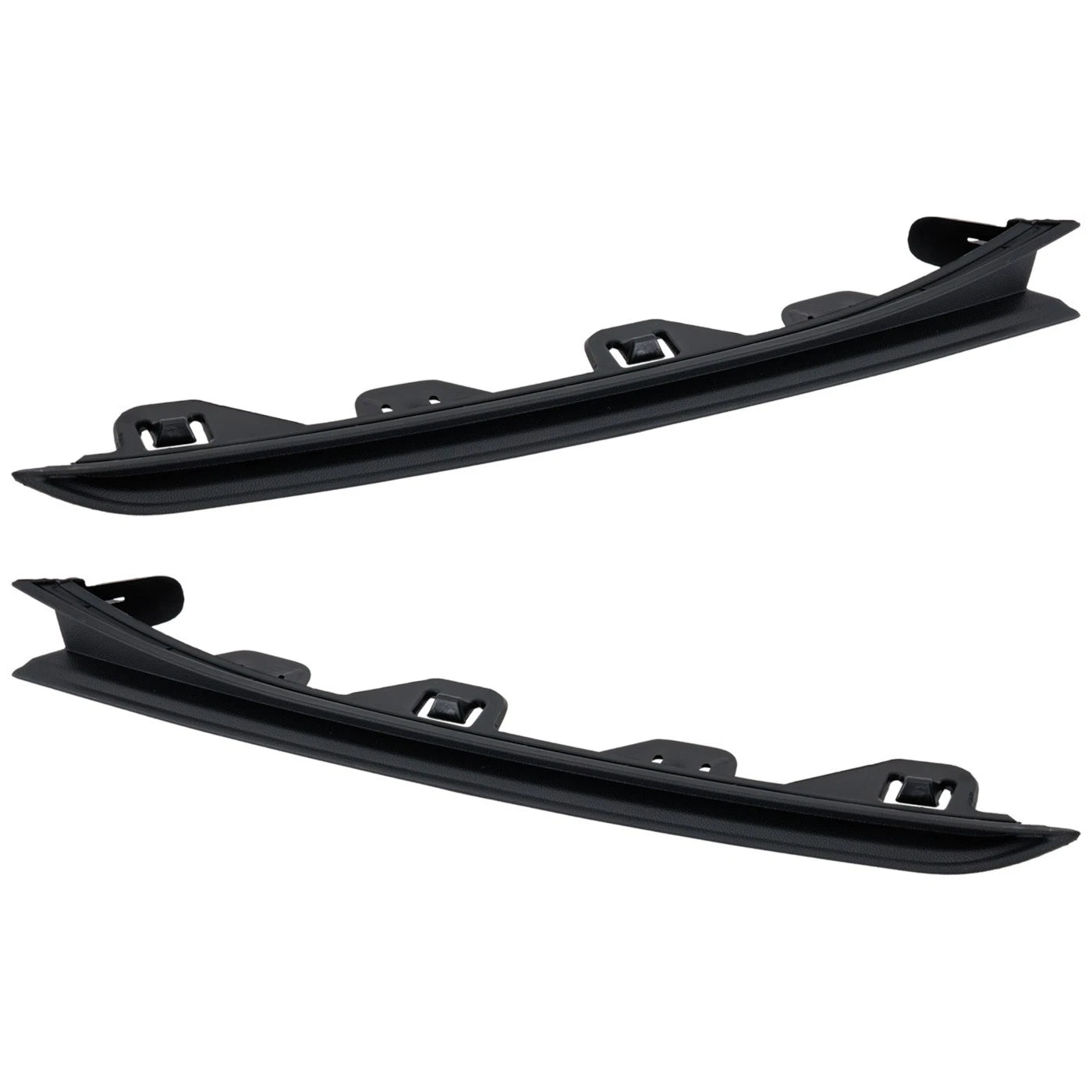 Bumper Face Bar Trims Molding for Front Driver & Passenger Pair