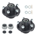 Set of 2 Trailer Hub Kits for 2000 lbs Straight Spindle (5 on 4.5")
