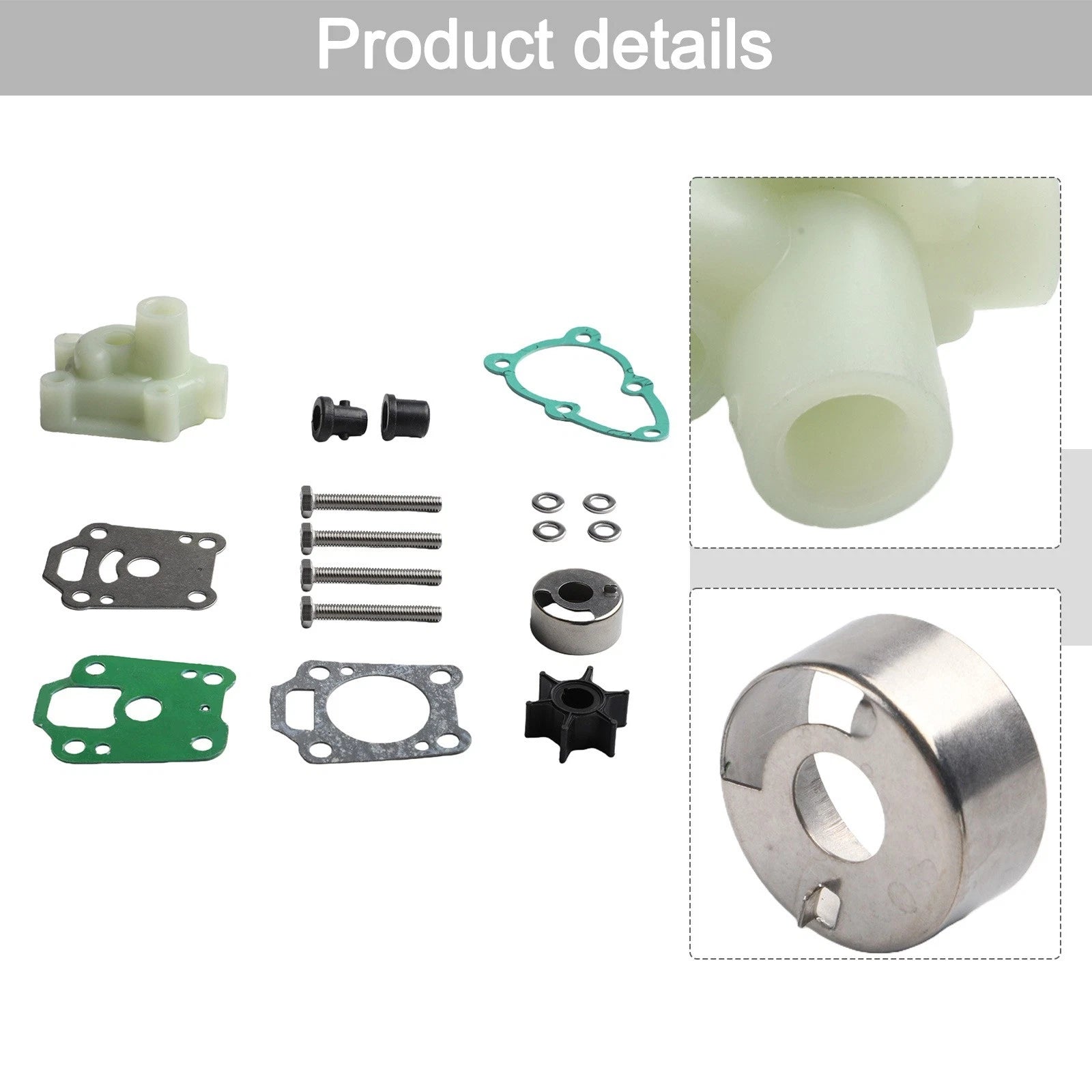 Water Pump Maintenance Kit for Tohatsu Nissan 4/5HP (Compatible)