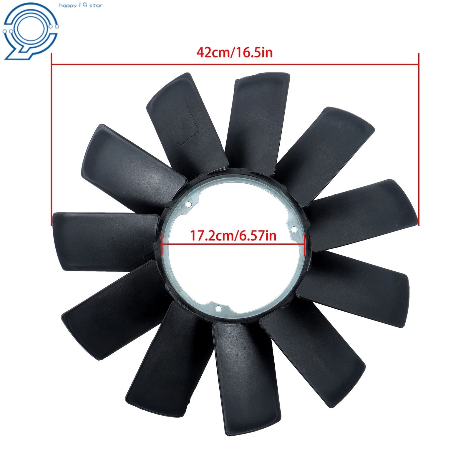 Radiator Fan Clutch & Blade Kit for BMW 3 5 7 Series M3 M5 X5 Z3 (1998–2006)