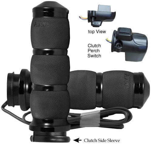 AVON Air Cushion Heated Grips for Harley Road Glide (2015–2023)