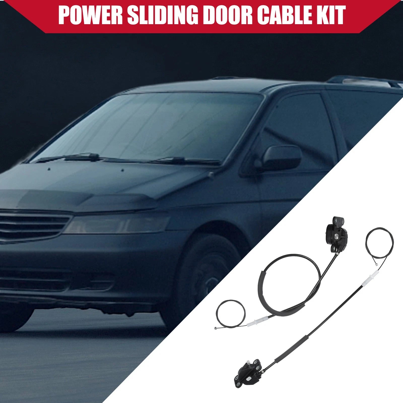 Set of 1 Left Power Sliding Door Cable for Honda Odyssey (2005–2010) 72010-SHJ-A21