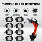 Set of 8 Ignition Coil Pack UF262 & Spark Plug Wire for Chevy GMC