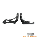 Black Rear Guards Crash Bar & Frame Slider for Harley Softail Fat Bob (2018-2023)