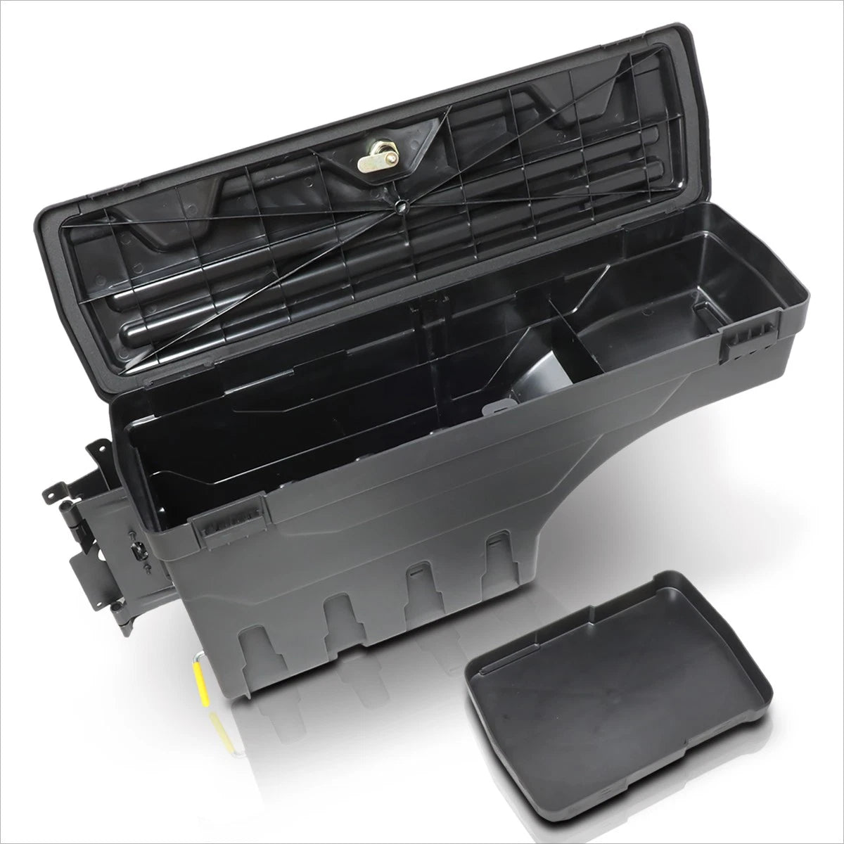 Driver Side Truck Bed Wheel Storage Box w/Lock & Key for Colorado/Canyon (2015–2019)