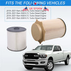 Fuel Filter Set for Ram 2500 3500 4500 5500 Diesel (2019-2021)