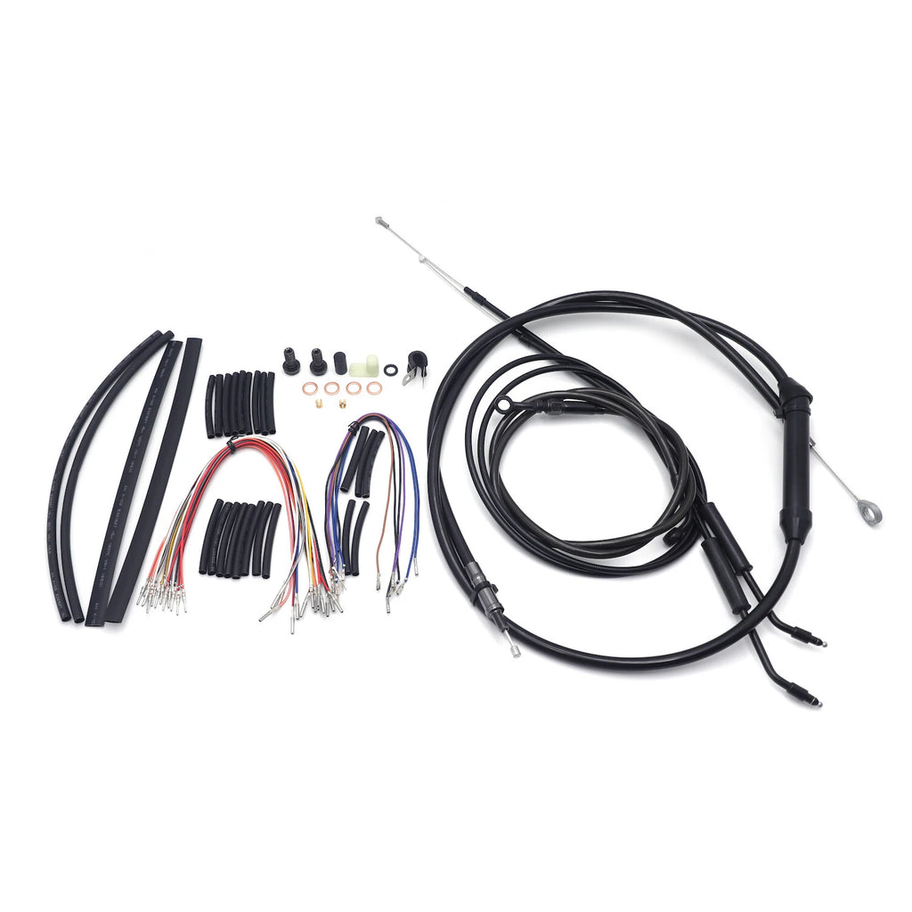 12" Extended Handlebar Cable for Harley Dyna FXDWG (2007–2011)