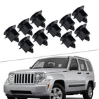 10Pcs Sill Rocker Panel Trim Clips for Jeep Liberty (2002–2013)