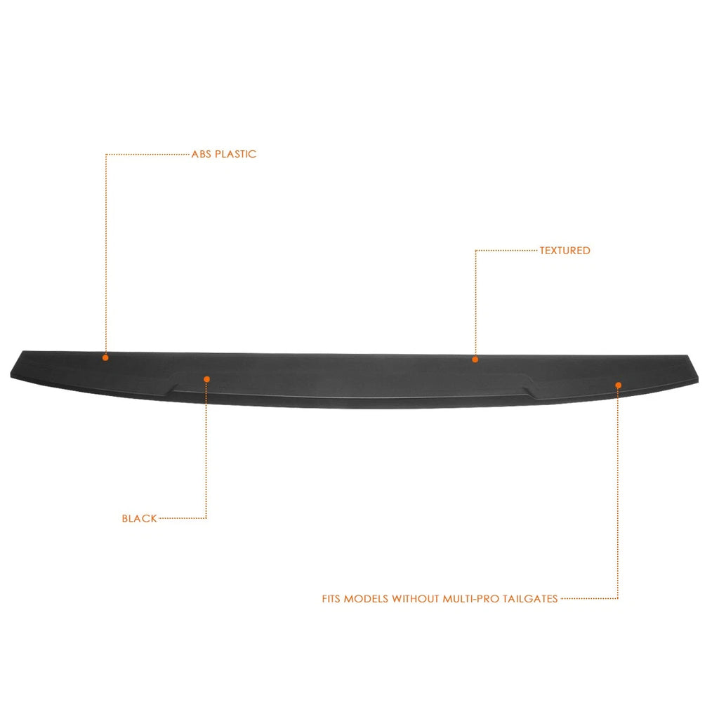 Textured Tailgate Cap Moulding Cover for GMC Sierra/Chevy Silverado 1500 (2019–2021)
